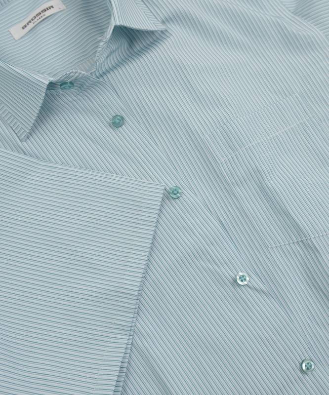 Рубашка мужская Grossir 6151G к/р