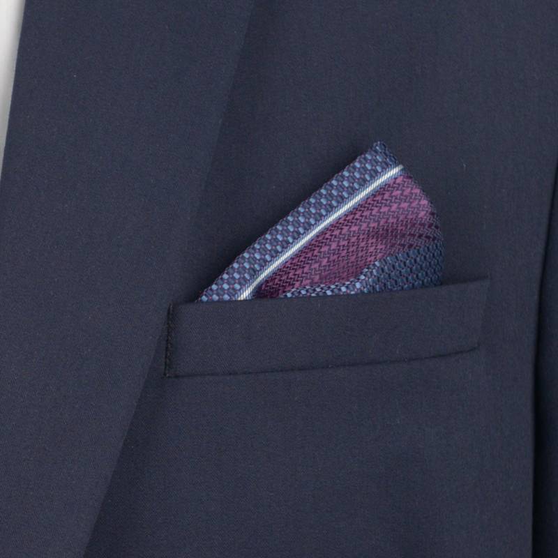 Галстук с платком 0538