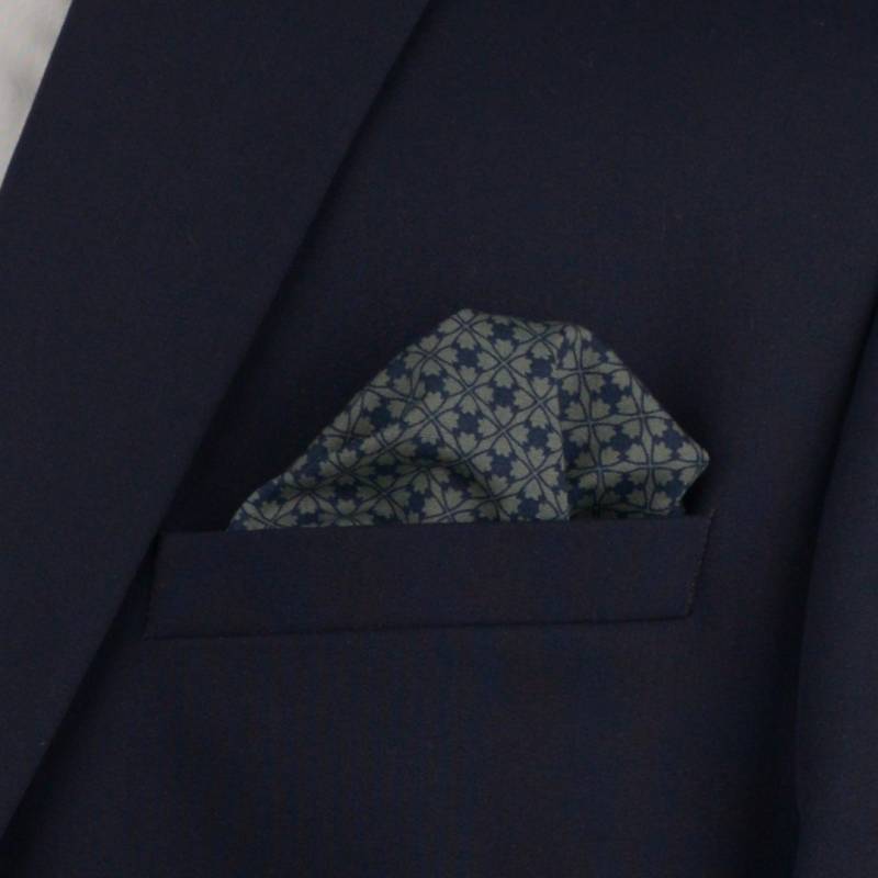 Бабочка мужская с платком 0233-1