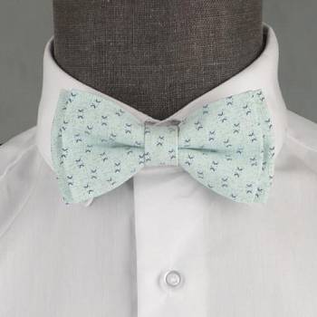 Бабочка мужская с платком 0273-1